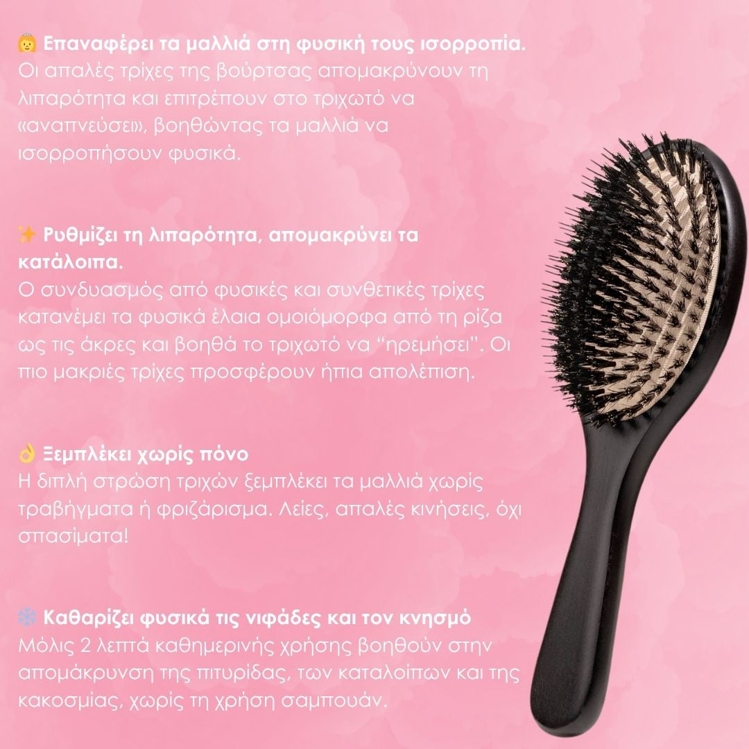 No Shampoo Brush - Βούρτσα Καθαρισμού χωρίς Σαμπουάν